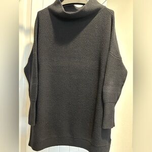FREE PEOPLE Women’s Ottoman Slouchy Tunic Black Size Medium